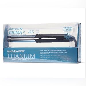 BaBylissPRO PRIMA© LT Titanium Straightener/Curler